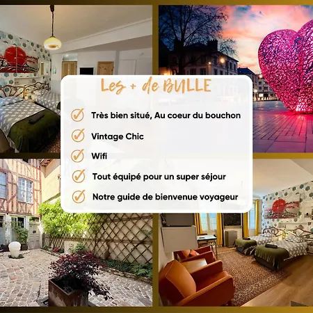 Apartman Bulle Clim Wi-fi Les Glycines *